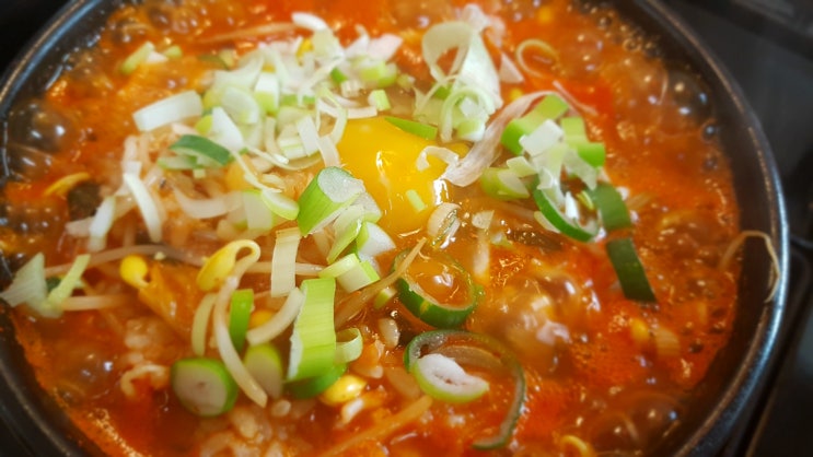  콩나물 김치죽 만들기 & 뚝배기 콩나물김치죽