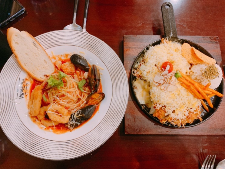  영주택지맛집 - 부엉이 돈가스 저녁데이트