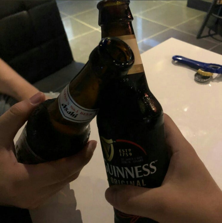  1월 27일 친구와 맥주한잔
