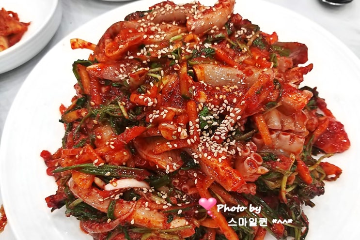  목포 평화광장 술집 - 바지락낙지 전문점 / 해촌~