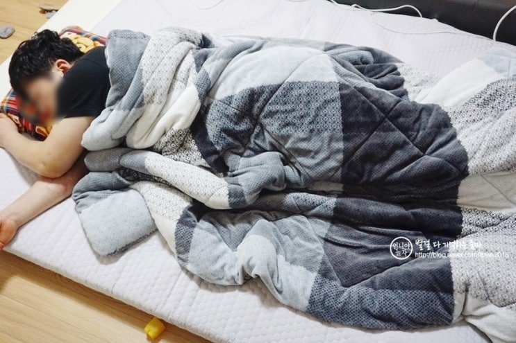  기절 토퍼 남편의 숙면은 위누 토퍼가 책임진다잉