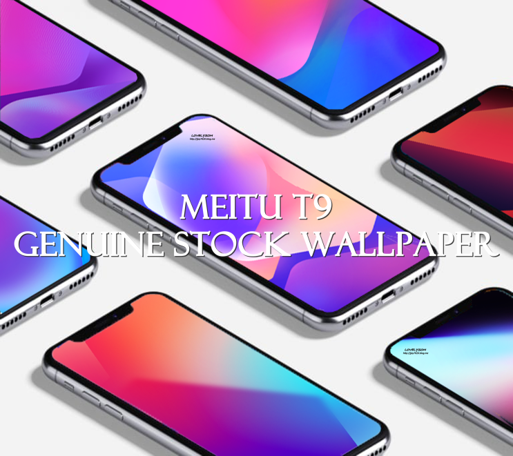 갤럭시 S9 플러스 배경화면 [MEITU T9] GENUINE STOCK WALLPAPERS