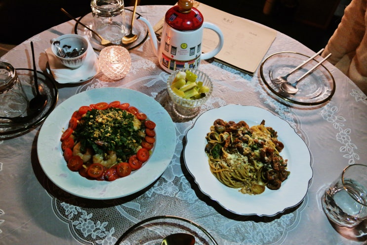  대명동맛집 REI 계속 생각나는 막창오일파스타, 바질깻잎파스타 신상 대명동파스타맛집