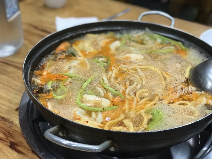  부천맛집 - 황해도 만두전골