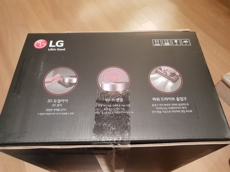 LG로봇 청소기 코드 제로 R9 씽큐 구입...