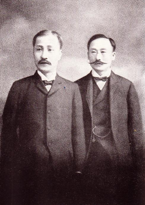  일진회를 조직한 송병준과 이용구