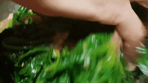  노지 시금치로 시금치무침 만들기 엄청 쉽쥬~?너무 쉬운 황금 레시피~ 간이 완전 딱 좋아요~!레알 밥도둑~!!!