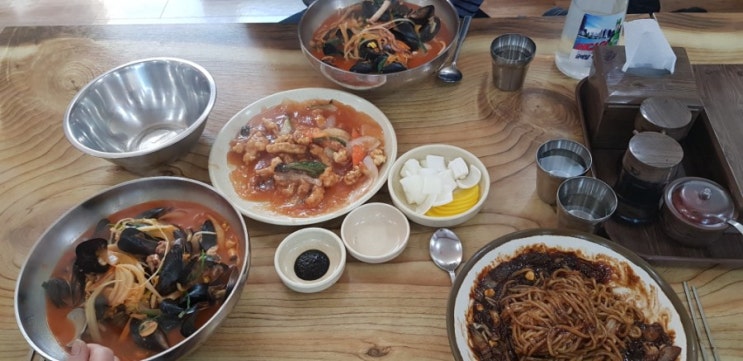  상주맛집 푸짐한 짬뽕이 맛있는 왕비성, 가족외식~.~