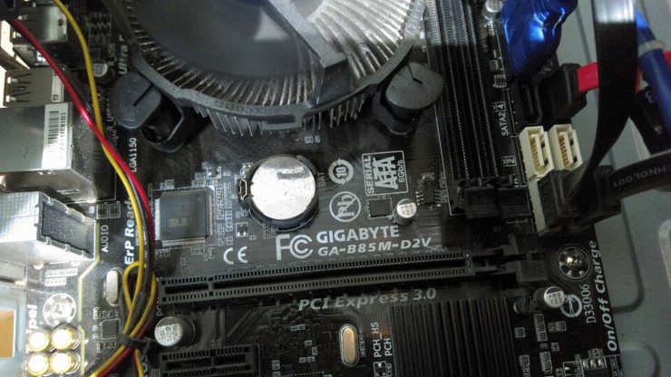  신안동 부팅 안됨 메인보드 수리 GIGABYTE GA-B85M-D2V 수리