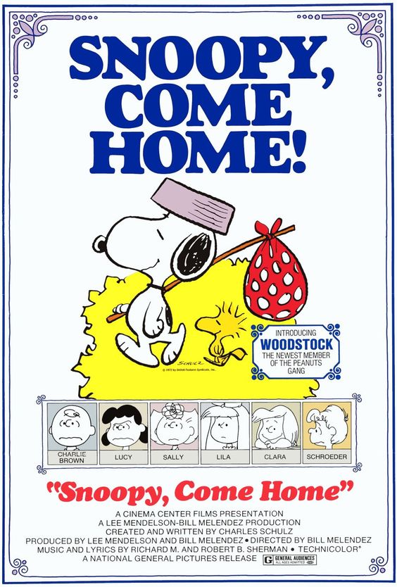  내 사랑 스누피 Snoopy Come Home (1972) [자체 자막]