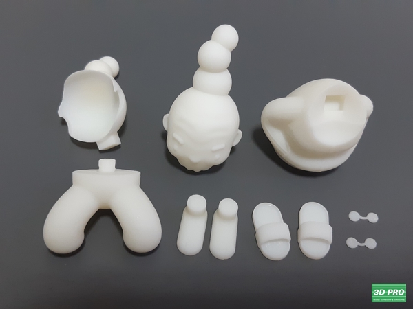 3D프로 - 3D프린터 목업 피규어 기업체 출력물 (SLA방식/ABS Like 레진)