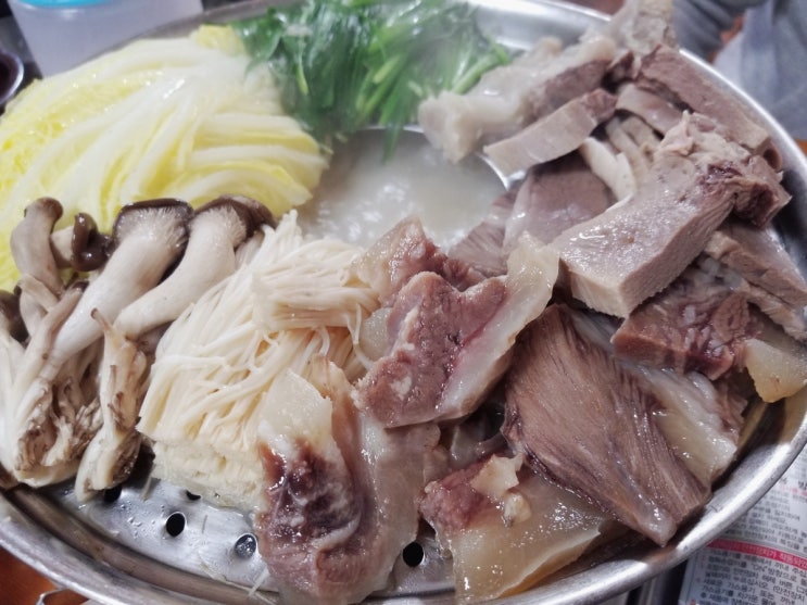 동두천. 진미옥. 수육전골. 동두천. 진미옥. 수육전골.
