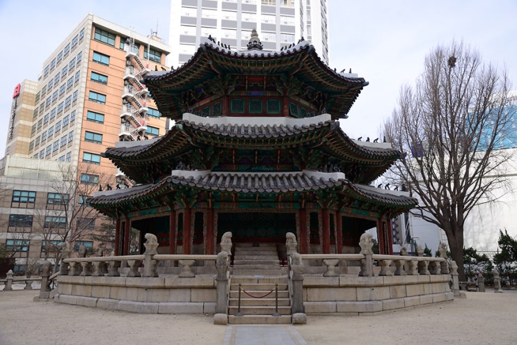  서울역사탐방_대한제국의 유산, 환구단(황궁우/석조삼문/석고)