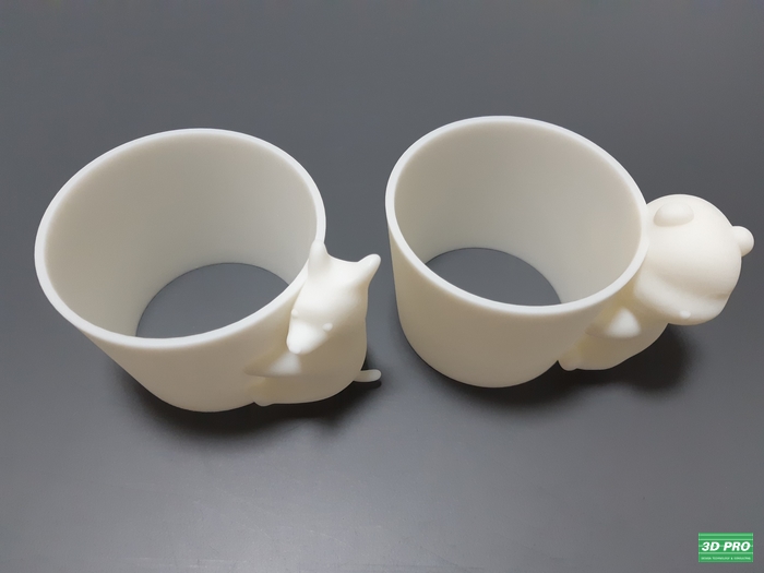 3D프로 - 3D프린터 목업 피규어 기업체 출력물 (SLA방식/ABS Like 레진)