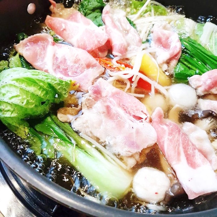  제주시 삼도 또똣한 소고기샤브샤브맛집 10%할인쿠폰!