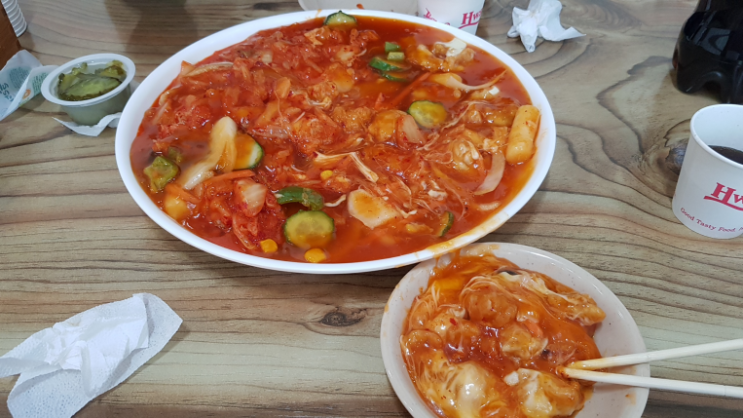  공주 김피탕(김치피자탕수육)