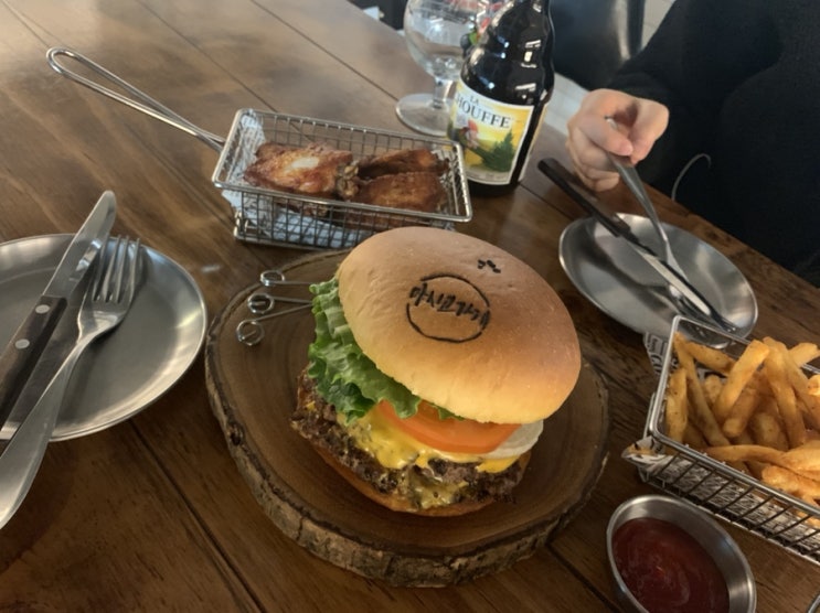  [청주 맛집] “마시고가게” 수제버거 (무지개버거, 레인보우 치즈 버거, 청주 수제버거)