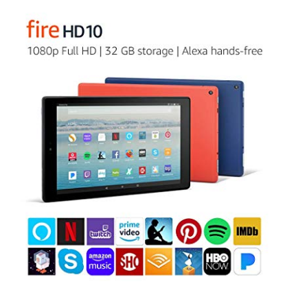amazon/ Fire HD 10 Tablet with Alexa hands-free
