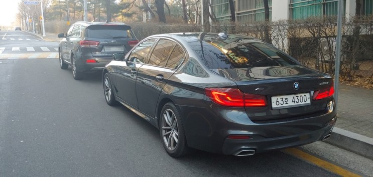 [사고대차]  쏘렌토 사고 → BMW 520d 대차 