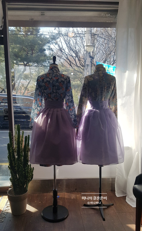  [웨딩] 결혼준비하기/ 웨딩촬영용 생활한복 원피스 :한복제이(hanbok-j)