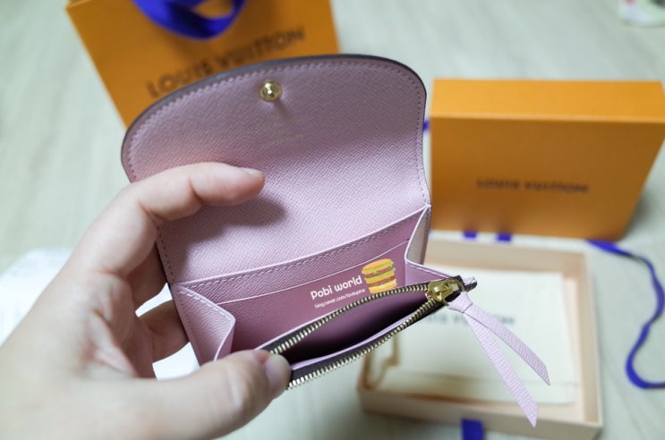 루이비통 카드지갑, 로잘리 코인퍼스 일본 구매후기