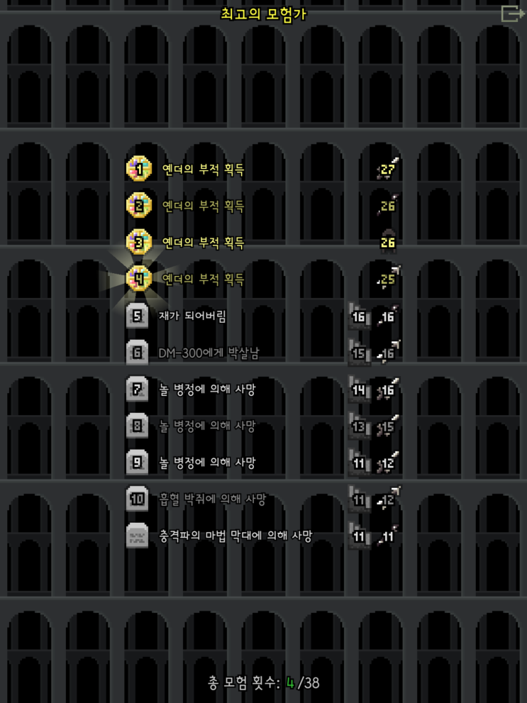  녹픽던(Shattered Pixel Dungeon) 전직업 올클리어!