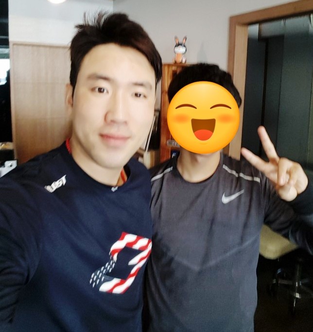  연봉5억 전준우선수를 만나다.