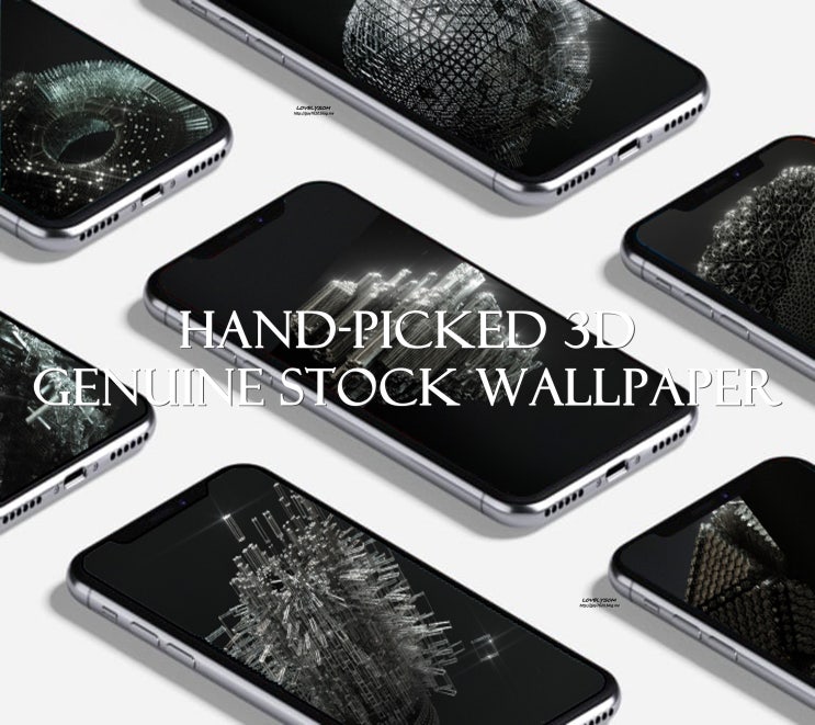 갤럭시 S21 울트라 배경화면 & 아이폰 12 프로 배경화면  [HAND-PICKED 3D] STOCK WALLPAPERS