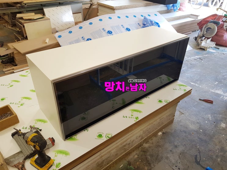  대구 진열장 제작 가구 플립장 유리장 도장 제품 장식장 제작 판매 [대구 경상 경북 구미 현풍 ] -망치든남자