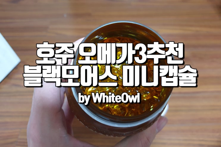  오메가3 지방산 냄새 걱정 없이 작은 캡슐, 블랙모어스 미니캡슐 오메가3 400알 후기blackmores fish oil omega3