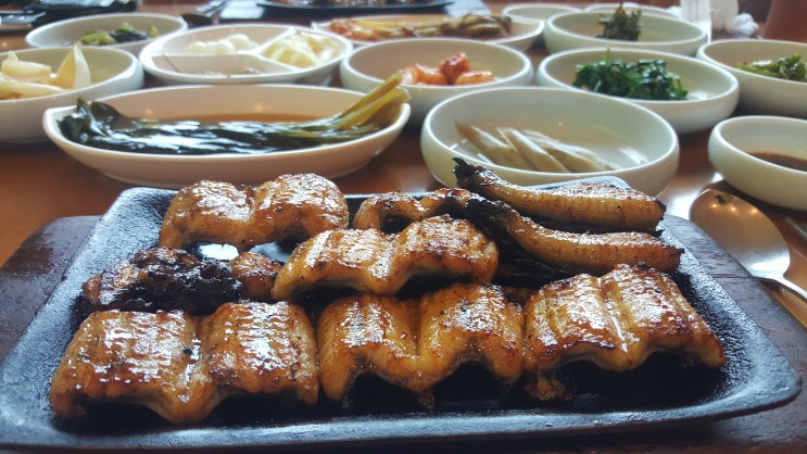  진동 민물장어구이 너의 혀를 자극해주는 고급스러운  유림산천