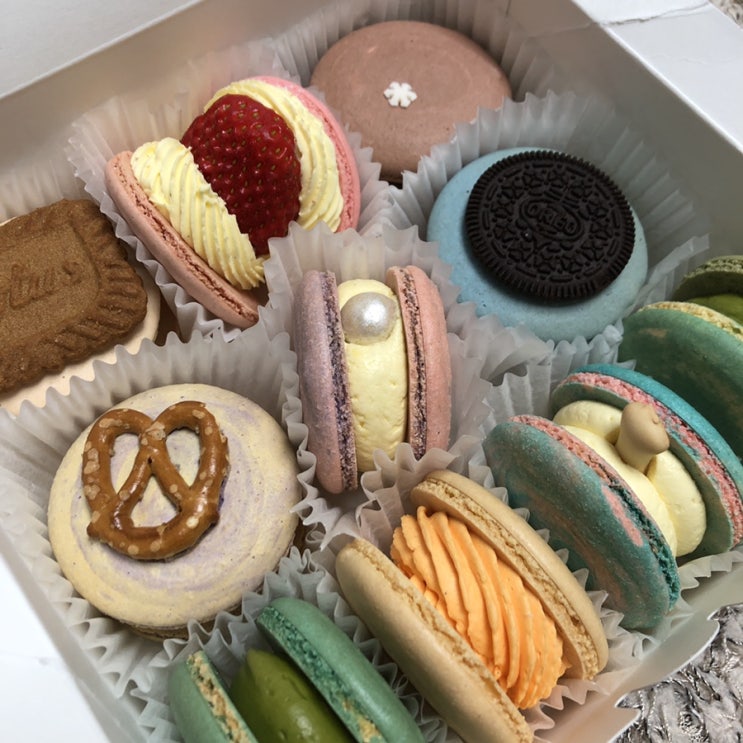  부천 신중동 마카롱꿀맛집 사르르르랩(뒷골목에 위치)