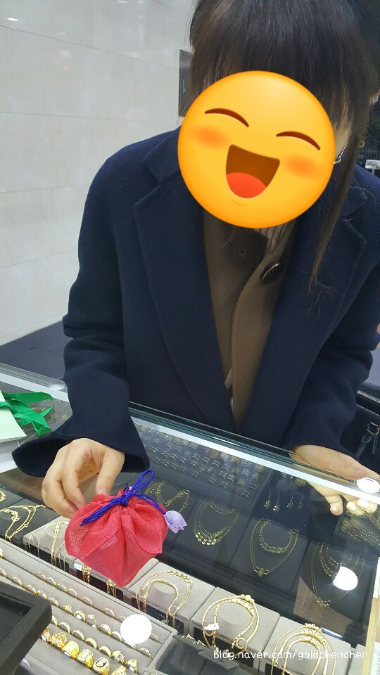  수원장안점 골드쉘 한국금거래소에서 설 명절 선물로 부모님께 선물한 고객님 후기