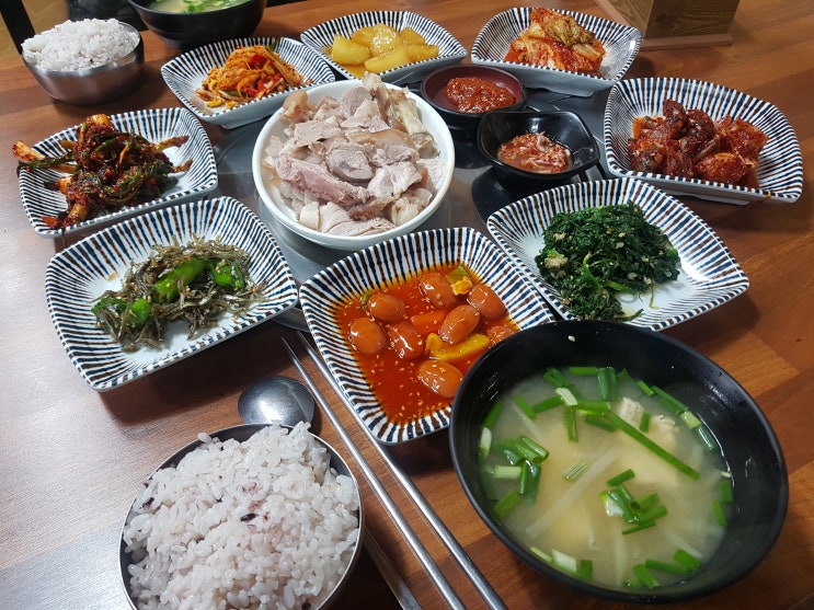 제주도민맛집 8천원의 푸짐한밥상 월평기사식당