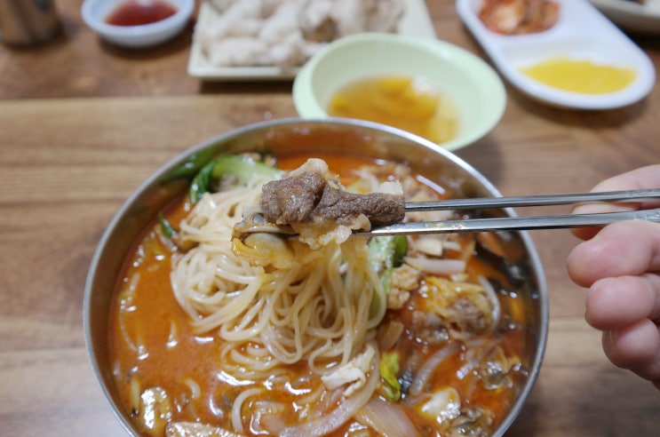  대전복합터미널 인근 가양동짬뽕맛집 진한 차돌박이 불맛!