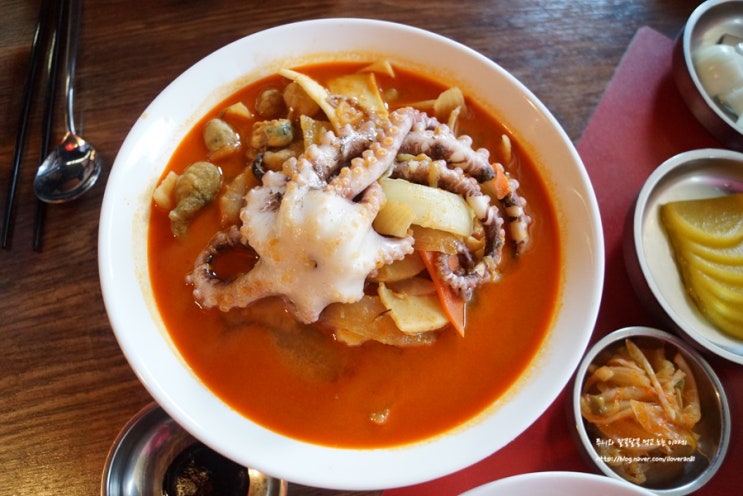  성남 중국집 화락수타짬뽕 칼칼한 짬뽕국물 호로록!