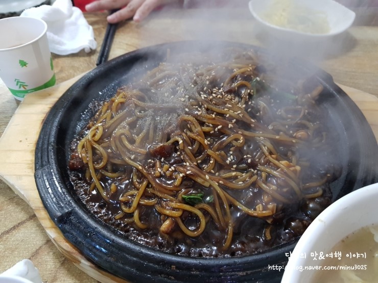  여수 이순신광장 맛집 해물철판짜장 순심원