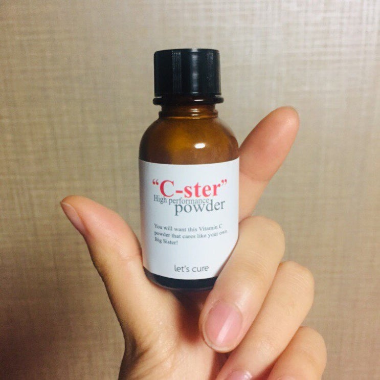  [리뷰] 레츠큐어 100% 순수 비타민C 파우더 C-Ster / 바르는 비타민 후기