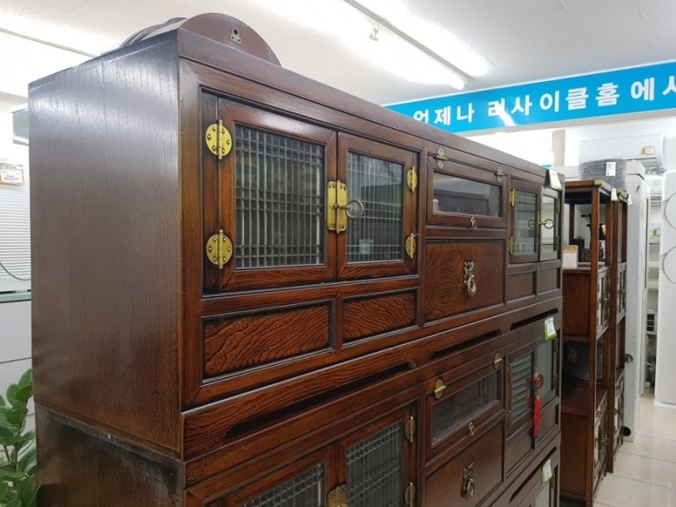 율천동중고가구 중고가전 수원리싸이클홈에는 고가구도 많아요!