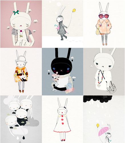  ***FiFi Lapin 따라그리기***