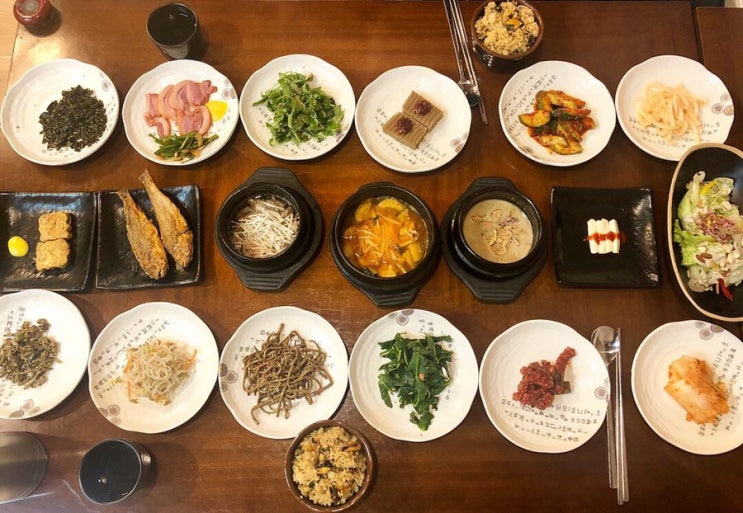  [삼청동한정식] 30년 전통의 특허받은 홍합밥정식 맛집 ‘청수정’