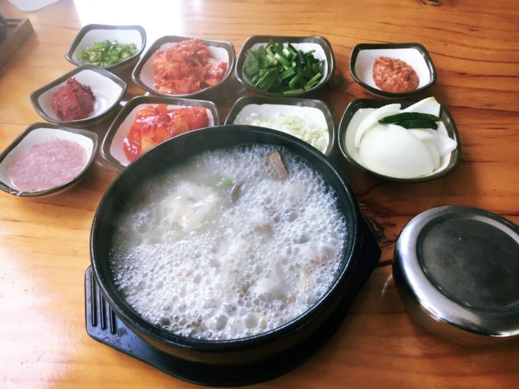  칭다오 맛집 한국의 순대국이 그리울땐 연순이 순대국밥
