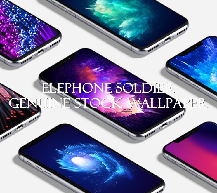  갤럭시 S10 배경화면 [ELEPHONE SOLDIER] GENUINE STOCK WALLPAPERS