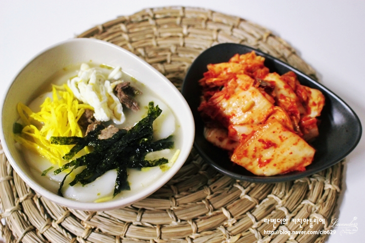  소고기 떡국 끓이는법 백종원 레시피 사골떡만두국