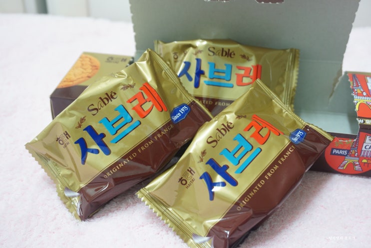  사브레 해태사브레,프랑스 쿠키 달콤 바사삭!