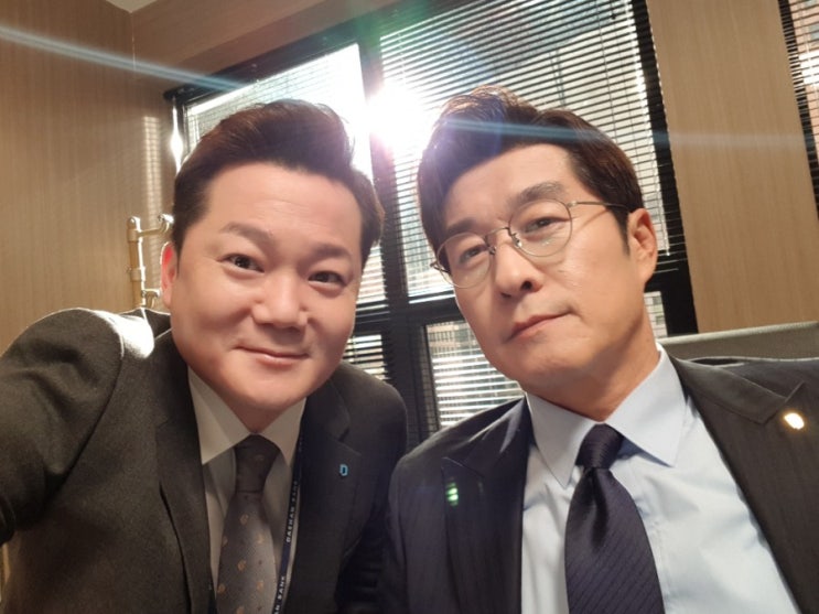  임승대원장님의 드라마 "더 뱅커" 촬영현장^^