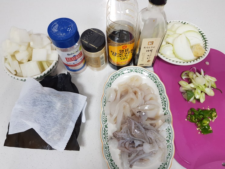 요리연구소) 수미네 오징어 뭇국