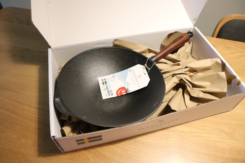 무쇠후라이팬 ! 스켑슐트 웍 30cm 추천해요 :)