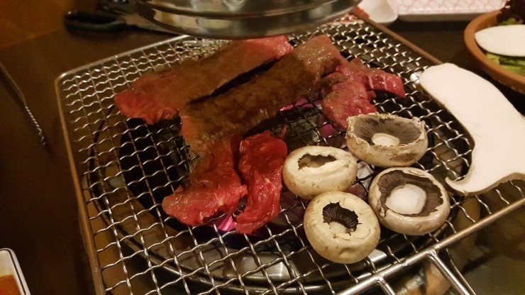  소고기 실컷 먹고 왔어요~