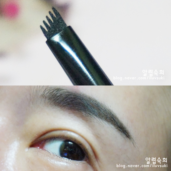  자연스러운 눈썹문신 위한 메이시크 핑거팁 아이브로우 틴트!